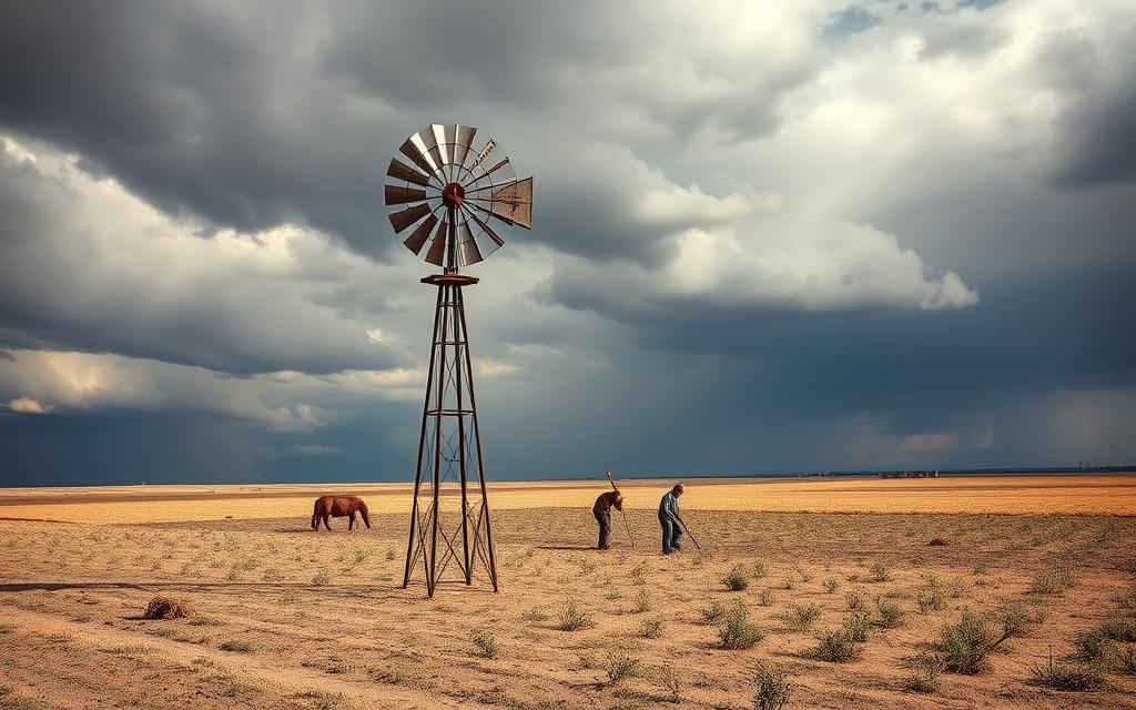 Great Plains irrigation windmill technology