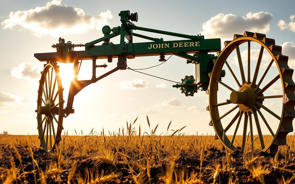 John Deere steel plough design